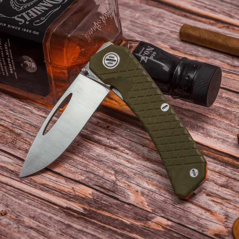 Akuma | Green G10 |  3.74"Blade Length - Image 4