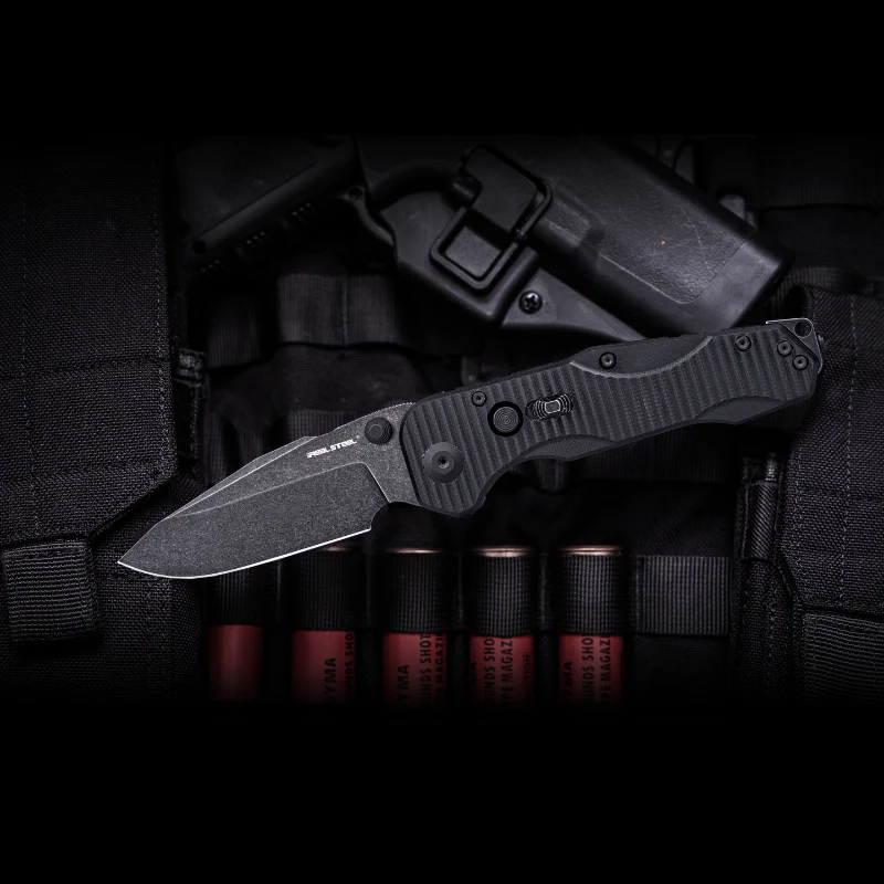 Evolution Ironclad | D2| Steel Frame & G10 | Blackwashed - Image 4