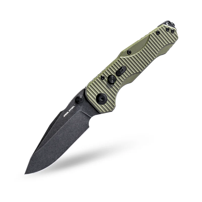 Evolution Ironclad | D2| Steel Frame & G10 | Blackwashed - Image 8