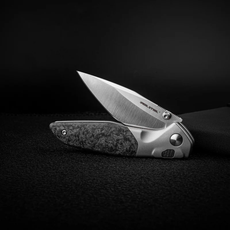 Hoeft | S35VN | Titanium & Shred Carbon Fiber - Image 5