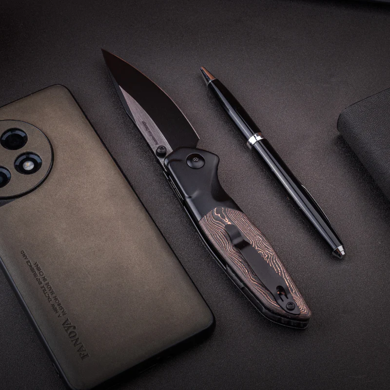 Hoeft | S35VN | Titanium & Metal Foil Carbon Fiber - Image 4