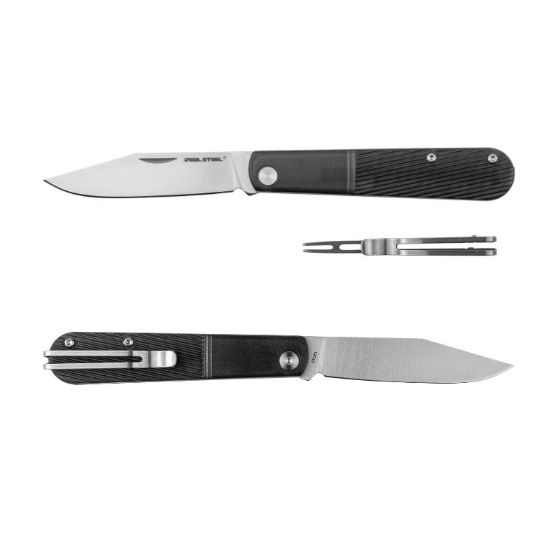 Real Barlow RB-1 Clip Point | Pocket Clip with Fork - Image 3