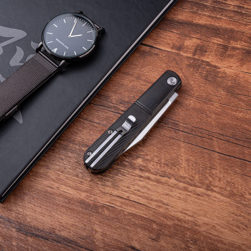 Real Barlow RB-1 Clip Point | Pocket Clip with Fork - Image 9