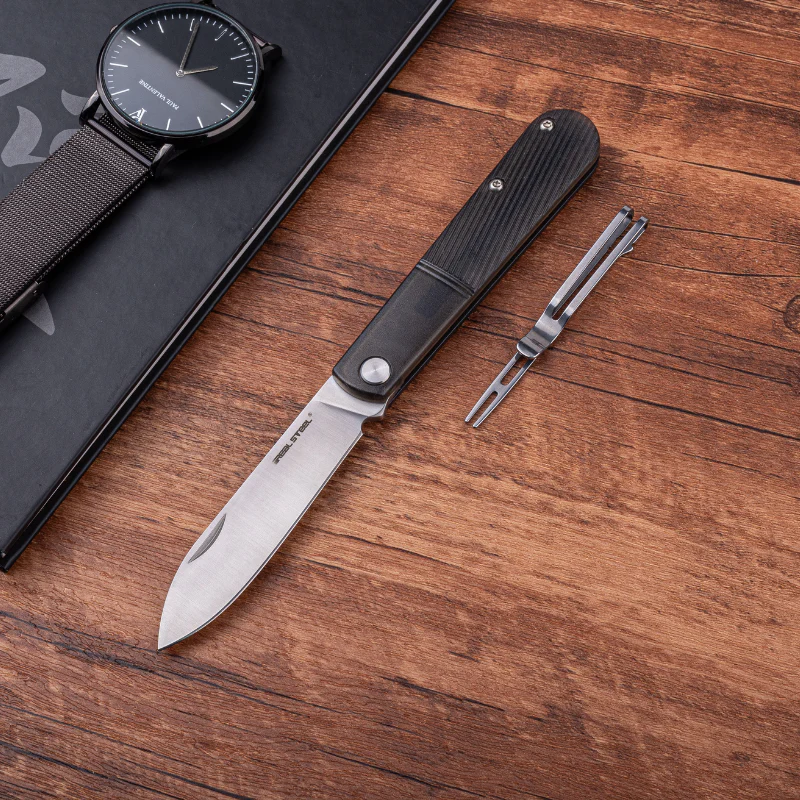 Real Barlow RB-1 Drop Point | Pocket Clip with Fork - Image 7