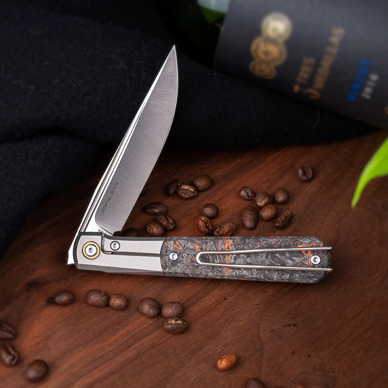 Real Barlow RB-7 | S35VN | Titanium & Fatcarbon - Image 10