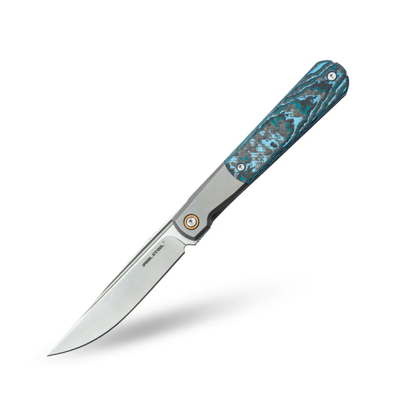 Real Barlow RB-7 | S35VN | Titanium & Fatcarbon - Image 4