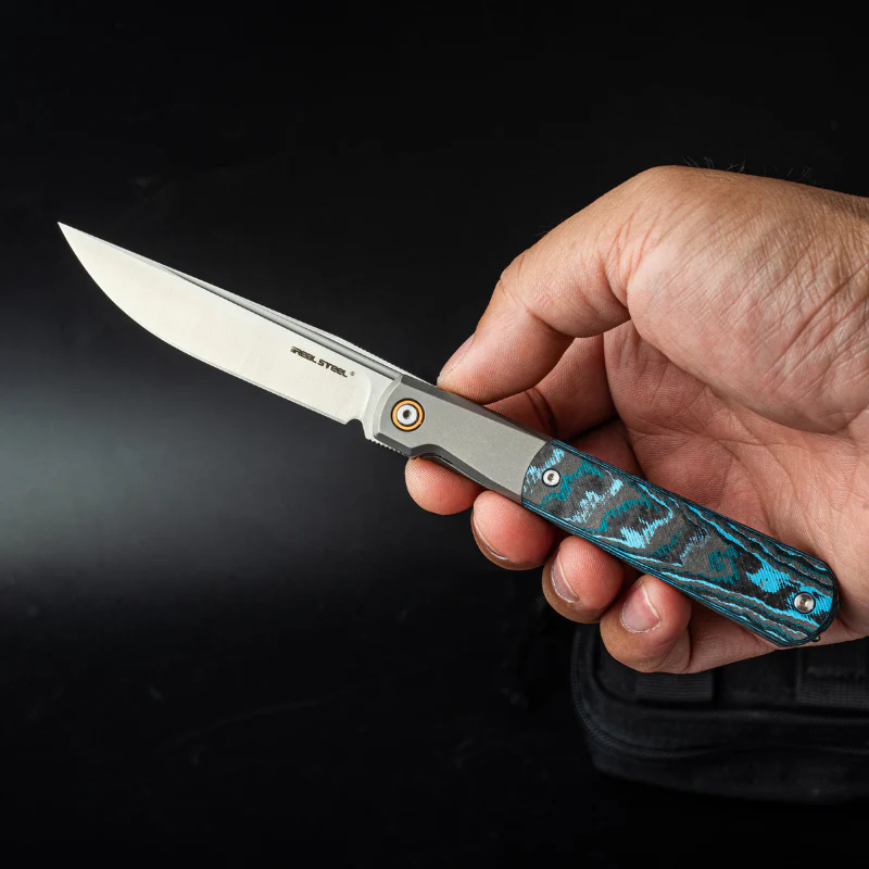 Real Barlow RB-7 | S35VN | Titanium & Fatcarbon - Image 5