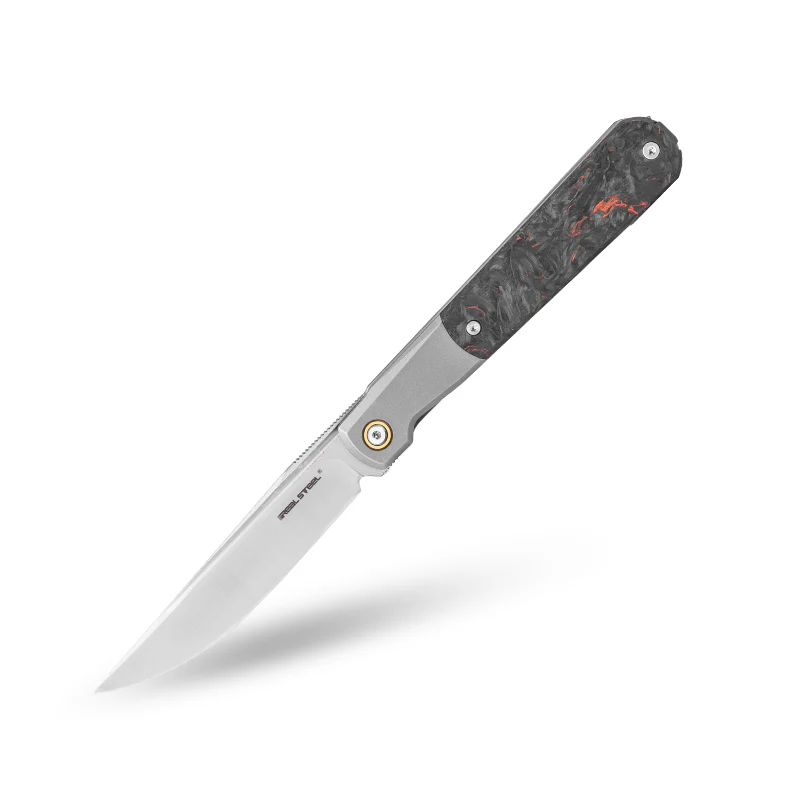 Real Barlow RB-7 | S35VN | Titanium & Fatcarbon - Image 7