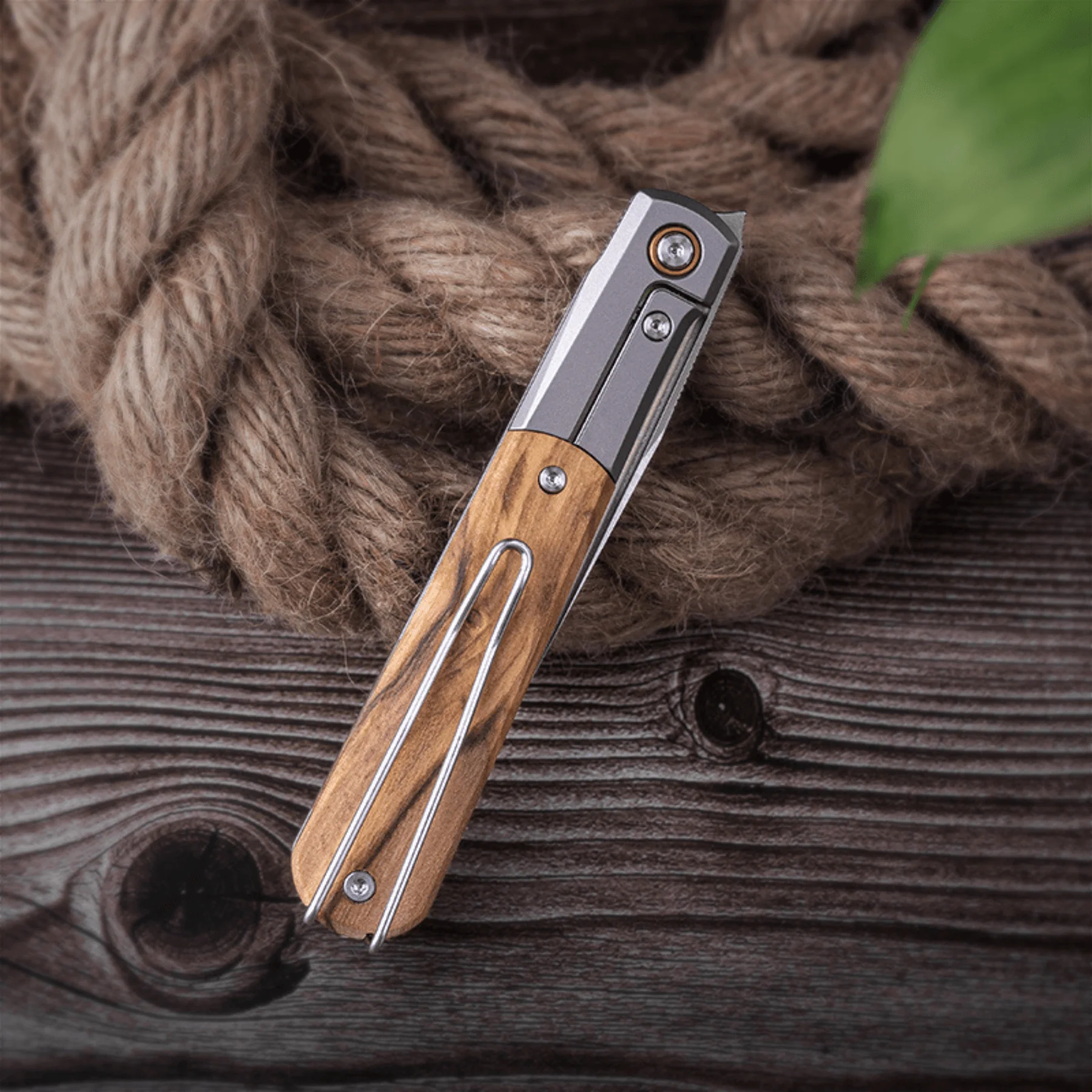 Real Barlow RB-7 | S35VN | Titanium & Inlay - Image 4