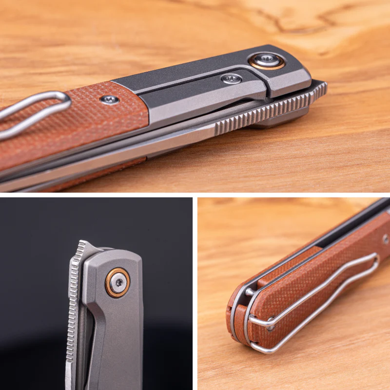 Real Barlow RB-7 | S35VN | Titanium & Inlay - Image 9