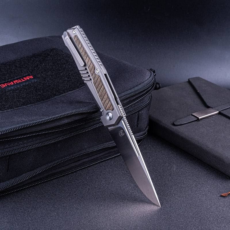 Rokot Premium | S35VN | Titanium & Inlay - Image 9